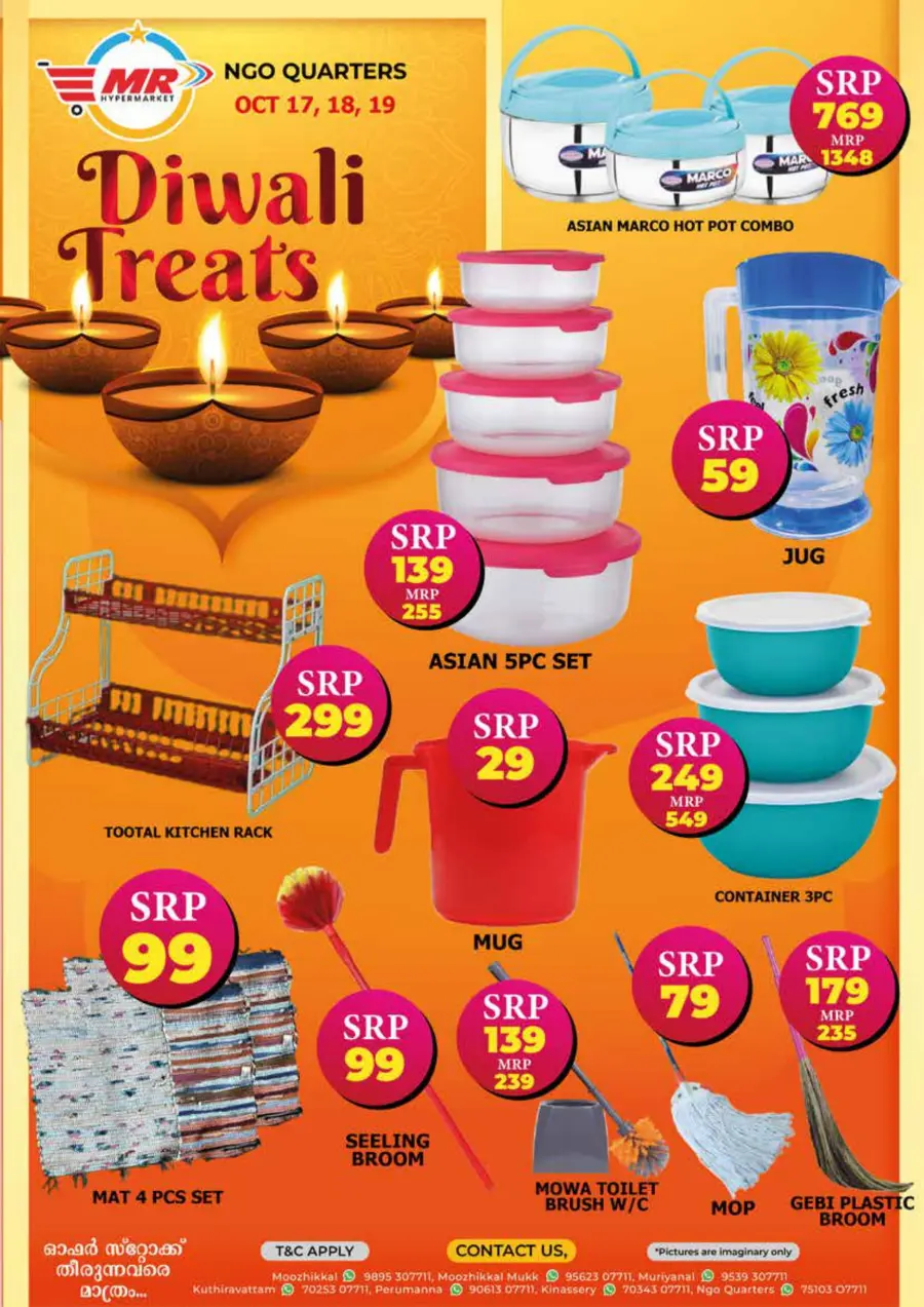 Diwali offers In MR Hypermarket Calicut